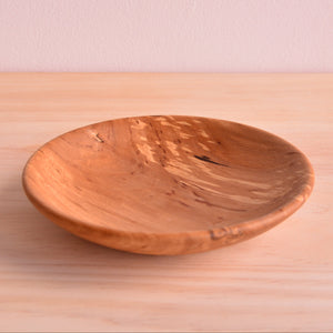 Small Alder Wood Dish with Spalting