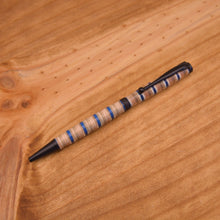 Load image into Gallery viewer, Wood pen from upcycled skateboards